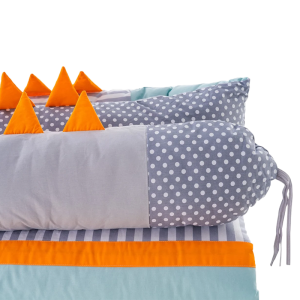 Комплект детско шалте и декоративни възглавници BIRD HOUSE