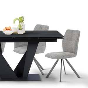 Трапезен стол MALDON 2 - сив R 07