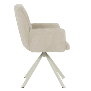 Трапезен стол BURY 1 - крем R 28