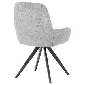 Трапезен стол ASCOT - сив B 90