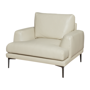 Кожен фотьойл GRASTEN LUX - бежов