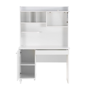 Детско бюро с етажерка NIL - бяло