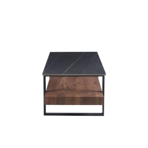 Холна маса PITEA - орех / черно