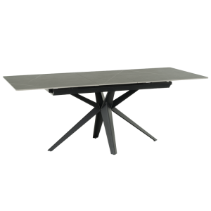 Разтегателна трапезна маса ZORY - сива