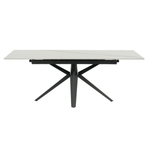 Разтегателна трапезна маса ZORY - бяла