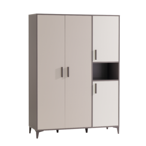 Трикрилен детски гардероб RIGA