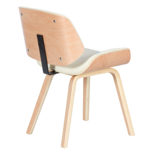 Трапезен стол Carmen 9976 - бук-крем