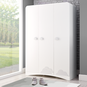 Трикрилен детски гардероб PORI