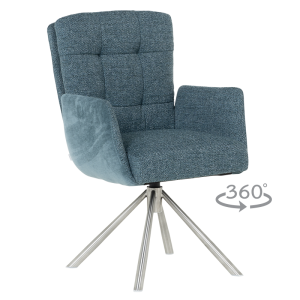 Трапезен стол KEILA - син