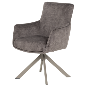 Трапезен стол VALGA  - тъмнобежов