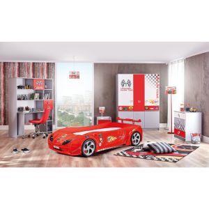 Двукрилен детски гардероб TURBO CAP 2