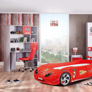 Детско бюро с етажерка TURBO CAP 2