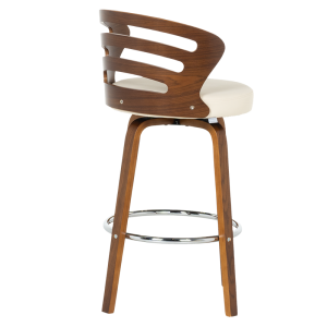 Бар стол Carmen 4041 - орех - крем