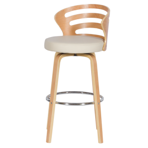 Бар стол Carmen 4041 - бук - крем