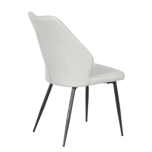 Трапезен стол LAREDO Y еко кожа - светлосив 29