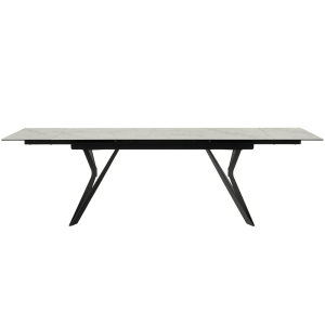 Разтегателна трапезна маса MARKI - бяла