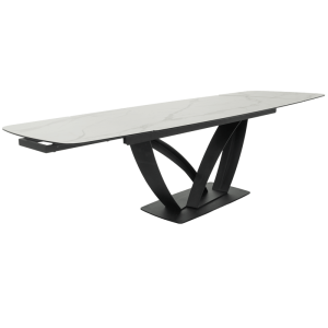 Разтегателна трапезна маса TORUN 2 - бяла