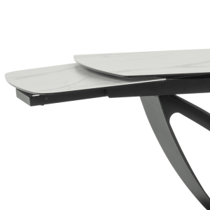 Разтегателна трапезна маса TORUN 2 - бяла