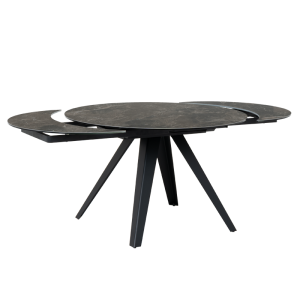 Разтегателна трапезна маса BOLKOW - кафява