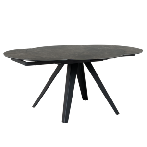 Разтегателна трапезна маса BOLKOW - кафява