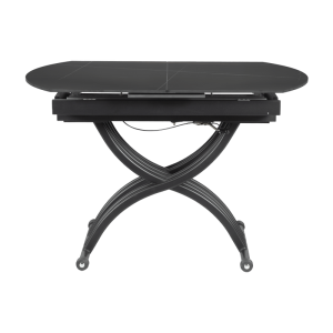 Разтегателна маса с повдигащ механизъм LESKO - черна