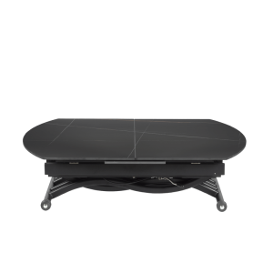 Разтегателна маса с повдигащ механизъм LESKO - черна