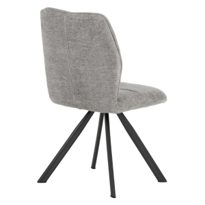 Трапезен стол MALDON - сив R 07