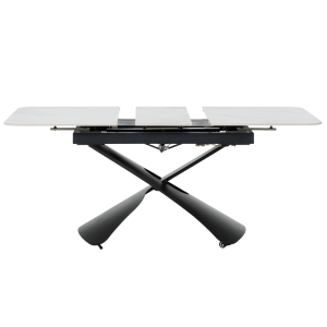 Разтегателна маса с повдигащ механизъм CAGUA - бяла