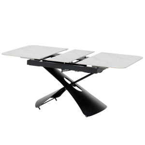 Разтегателна маса с повдигащ механизъм CAGUA - бяла