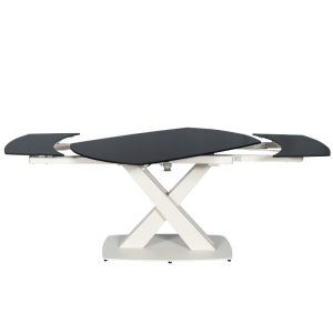 Разтегателна трапезна маса MATEO - черна