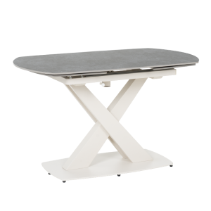 Разтегателна трапезна маса MATEO - сива
