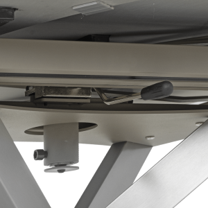 Разтегателна трапезна маса ISLA - сива