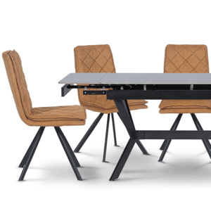 Трапезен стол ELY - златен OT