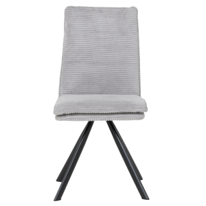 Трапезен стол ELY N - сив 86 N