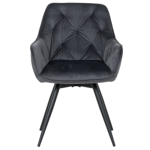 Трапезен стол LATINA PREMIUM - тъмносив