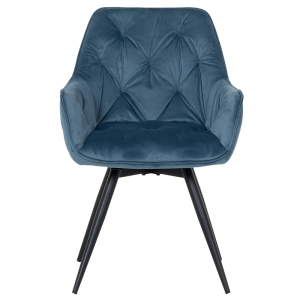 Трапезен стол LATINA PREMIUM - син