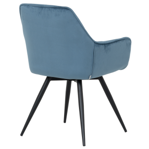 Трапезен стол LATINA PREMIUM - син