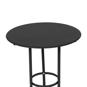Метална градинска маса NIGER D 60 - черна