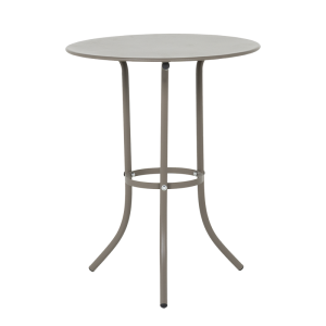 Метална градинска маса NIGER D 60 - капучино