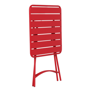 Сгъваема кетъринг маса OKENE - червена