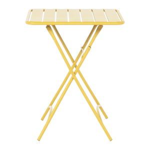 Сгъваема кетъринг маса OKENE - жълта
