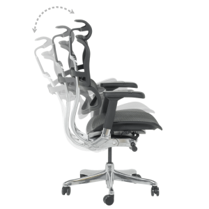 Ергономичен стол ERGOHUMAN ELITE 2 - черна рамка - черен