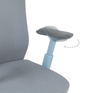 Ергономичен стол ERMELO - син