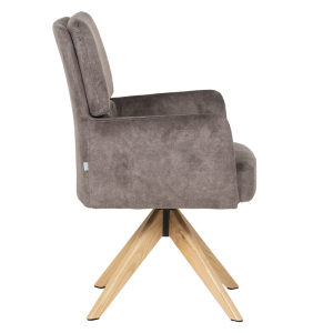 Трапезен стол NARVA W - тъмнобежов