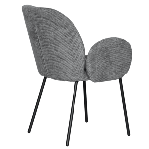 Трапезен стол OLIVER - сив 68