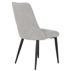 Трапезен стол SMITH - светло сив QR