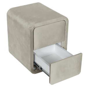 Нощно шкафче за спалня FALLONE - бежов 02