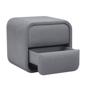 Нощно шкафче за спалня ATHENA - сив 16