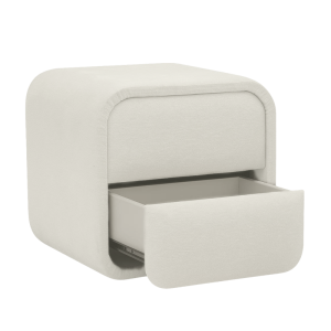 Нощно шкафче за спалня ATHENA - слонова кост SY