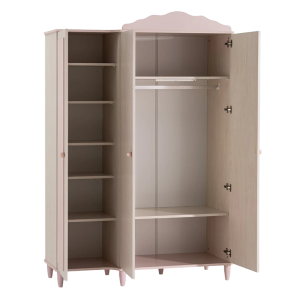 Трикрилен детски гардероб POLLINA